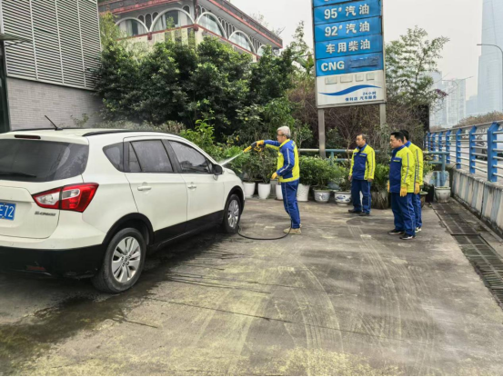 增值洗車服務，重視隊伍培訓