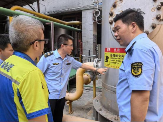 排查有限空間風(fēng)險 筑牢?；踩谰€